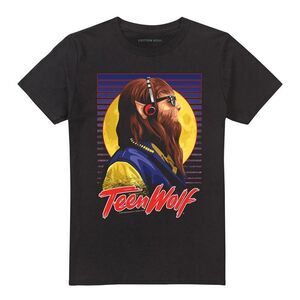 Teen Wolf Unisex Adult Headphones T-Shirt / Black